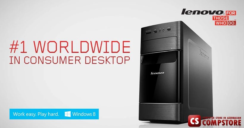 Lenovo H530 Tower (57327056) (Intel® Core™ i3-4130/ DDR3 4 GB/ HDD 500 GB)