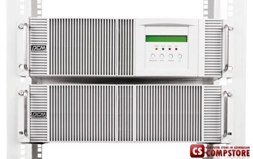 UPS PowerCom VGD--6000A/RM-LCD (ON-LINE UPS, VANGUARD 6000VA,  42000W,  RS232 TEL/FAX  ,USB COM, AVR-LCD, RACK MOUNT 6U)