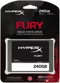 SSD Kingston HyperX Fury 240GB 2.5