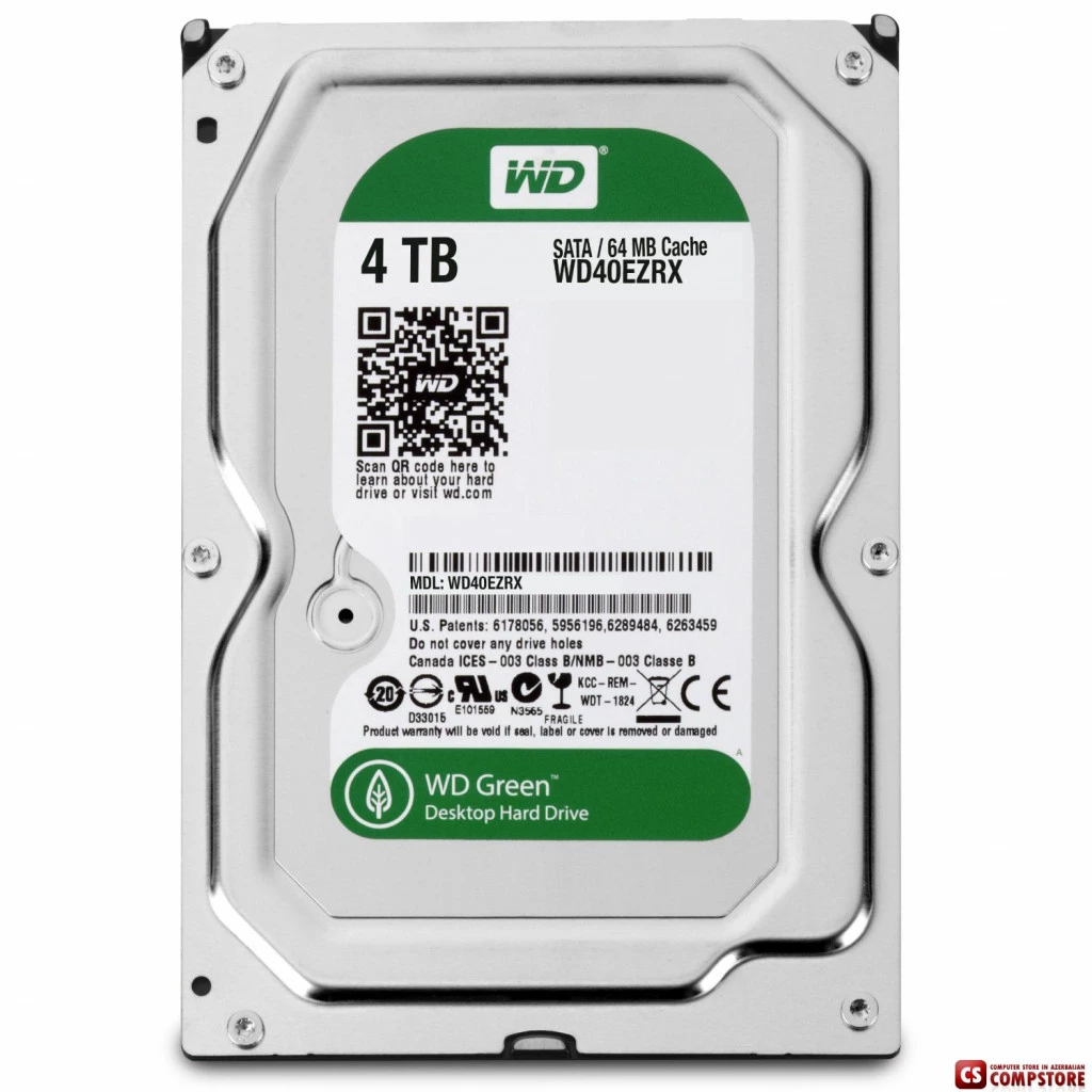 Western Digital WD40EZRX 3.5" 4 Terabyte