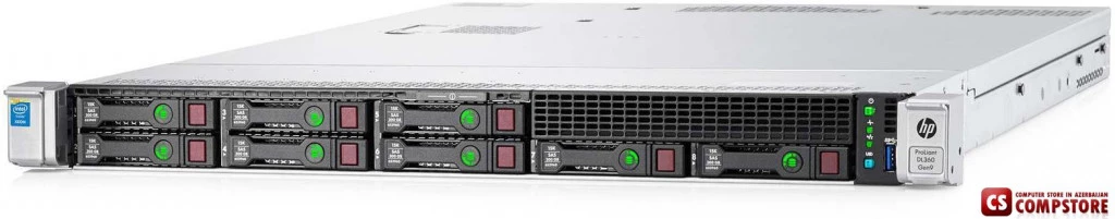Сервер HP ProLiant DL360 Gen9 (774437-425) (Intel® Xeon®  E5-2620 v3 15M Cache, 2.40 GHz/ DDR4-2133 16 GB/ 300GB SAS 2.5" SFF 10k)
