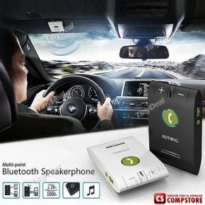 Ультратонкий блютуз динамик для громкой связи в автомобиле. Bluetooth 4.0