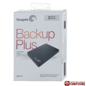 External HDD Seagate Slim Backup Plus 2 TB USB 3.0 (7636490051654)