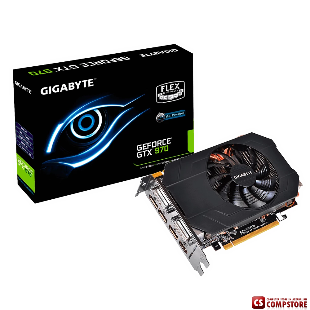 GIGABYTE GEFORCE® GTX  970 (GV-N970IXOC-4GD) (4 GB | 256 Bit)
