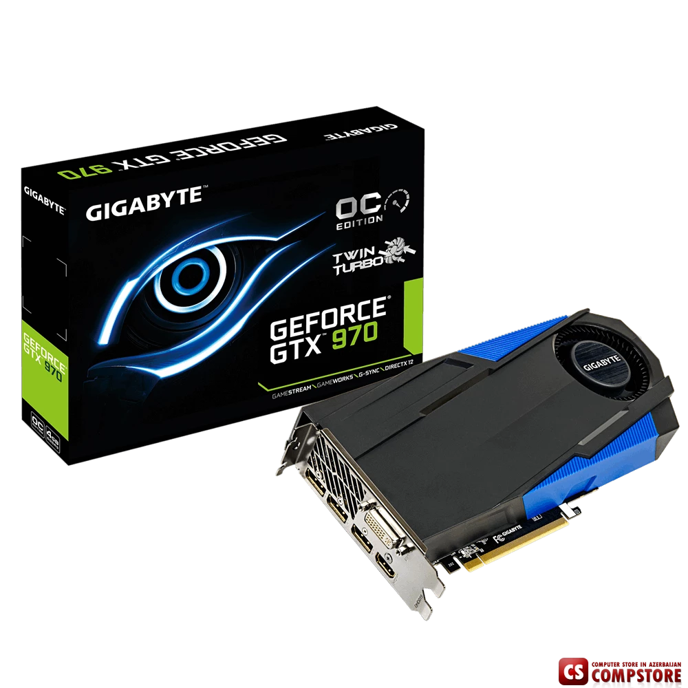 GIGABYTE GEFORCE® GTX 970 (GV-N970TTOC-4GD) (4 GB | 256 Bit)