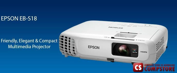 Proyektor Epson EB-S18 (V11H552040)