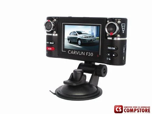 Авто Видеорегистратор Car DVR F30 Двойной объектив