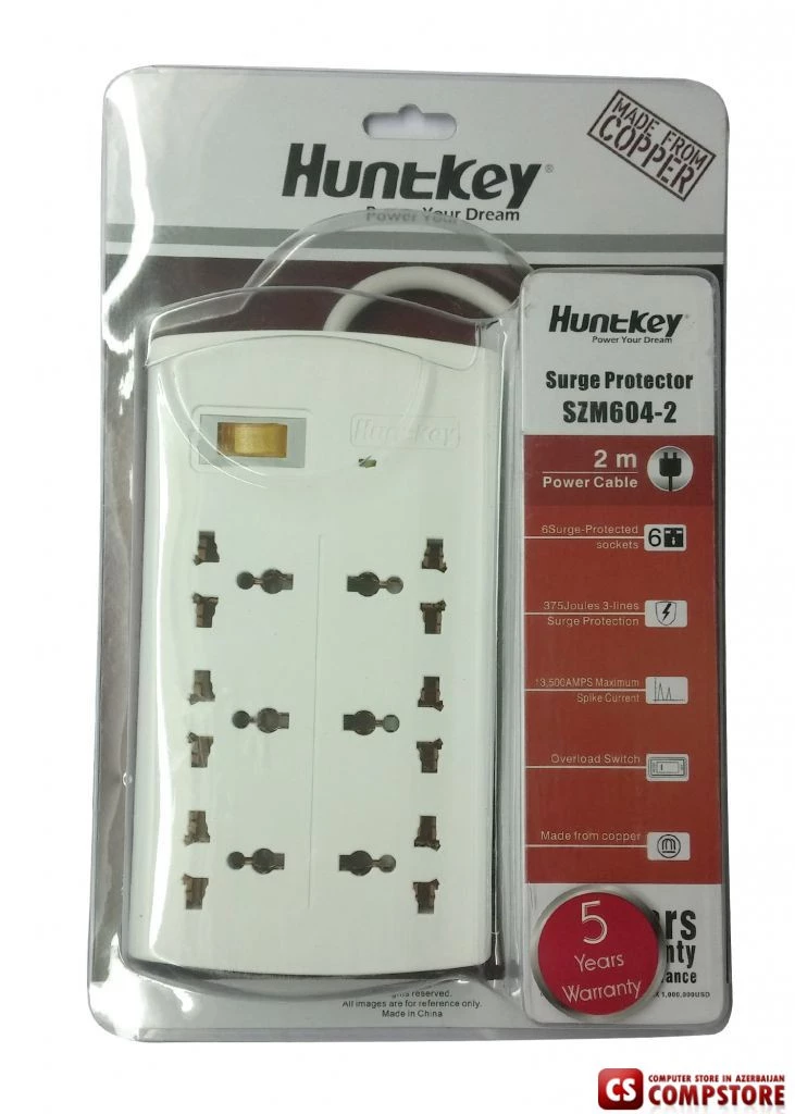 HuntKey SZM604 Power Surge Protector