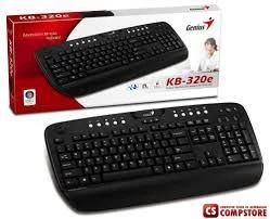 Genius KB-320e PS2 Office Multimedia Keyboard