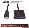 VCOM Display port cable Male to VGA Female