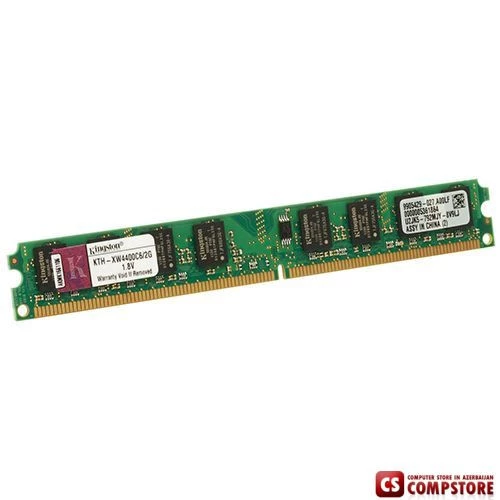 DDR2 SDRAM Kingston 2GB 240-Pin Unbuffered DDR2 800 (PC2 6400) KTH-XW4400C6/2G