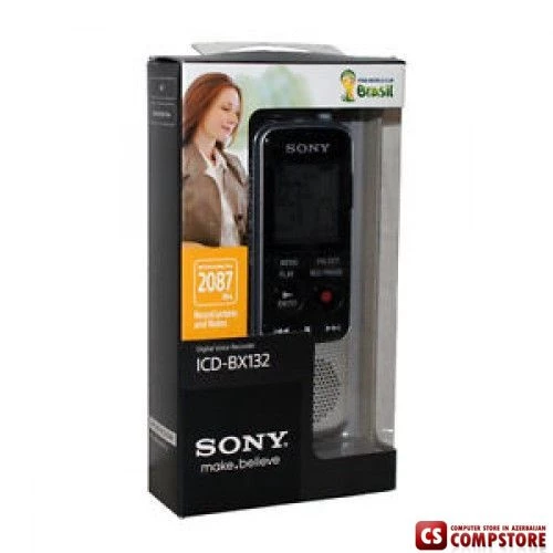 Diktofon Sony ICD-BX132 Mono Digital Voice Recorder