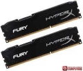 DDR3 Kingston HyperX Fury Black 8 GB 1866 MHz (HX318C10FBK2/16)