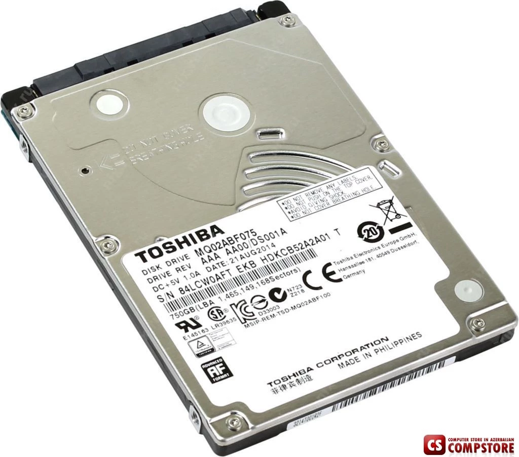 HDD Toshiba 750GB 2.5-inch (MQ02ABF075)
