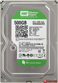 HDD 500 GB 3.5" Western Digital Caviar Green (WD500AZRX)
