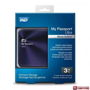 Western Digital MyPassport Ultra Metal Edition 3 TB External HDD