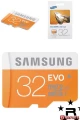 microSD Samsung EVO 32GB Class 10 Micro SDHC Card