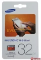 microSD Samsung EVO 32GB Class 10 Micro SDHC Card