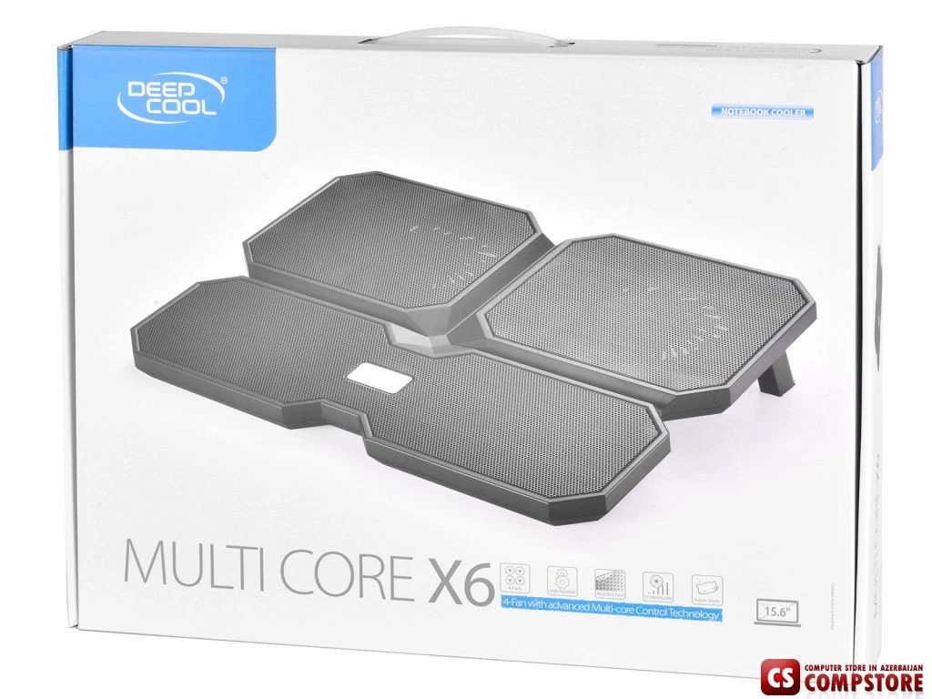 DeepCool Multi Core X6 (Noutbuklar üçün soyuducu altlıq)