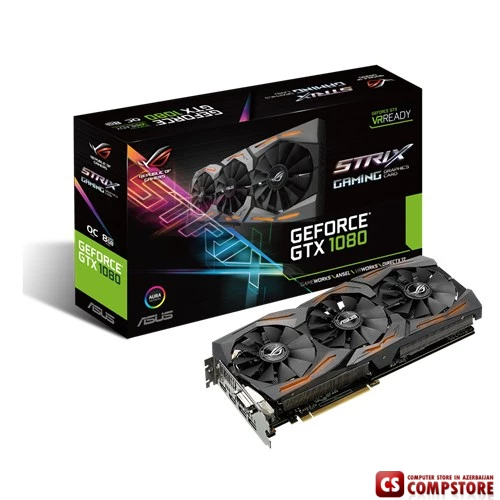 ASUS GEFORCE® ROG GTX 1080 8 GB (STRIX-GTX1080-O8G-GAMING) (8 GB | 256 Bit)