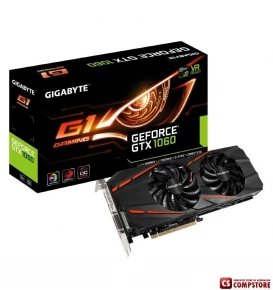 GIGABYTE GEFORCE® GTX 1060 G1 Gaming (GV-N1060G1GAMING-6GD) (6 GB | 192 Bit)