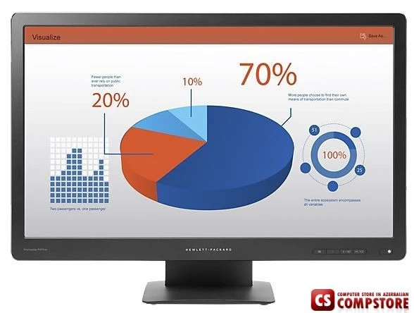 Monitor HP P242va (K7X32AA)  