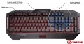 ASUS Cerberus Keyboard (90YH00R1-B2RA00)
