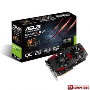 ASUS GEFORCE® GTX 960 Black Edition 2 GB 128 Bit (GTX960-DC2OC-2GD5-BLACK)