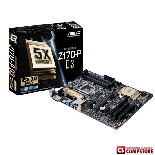 Mainboard Asus Z170-P D3 (1151 Socket)
