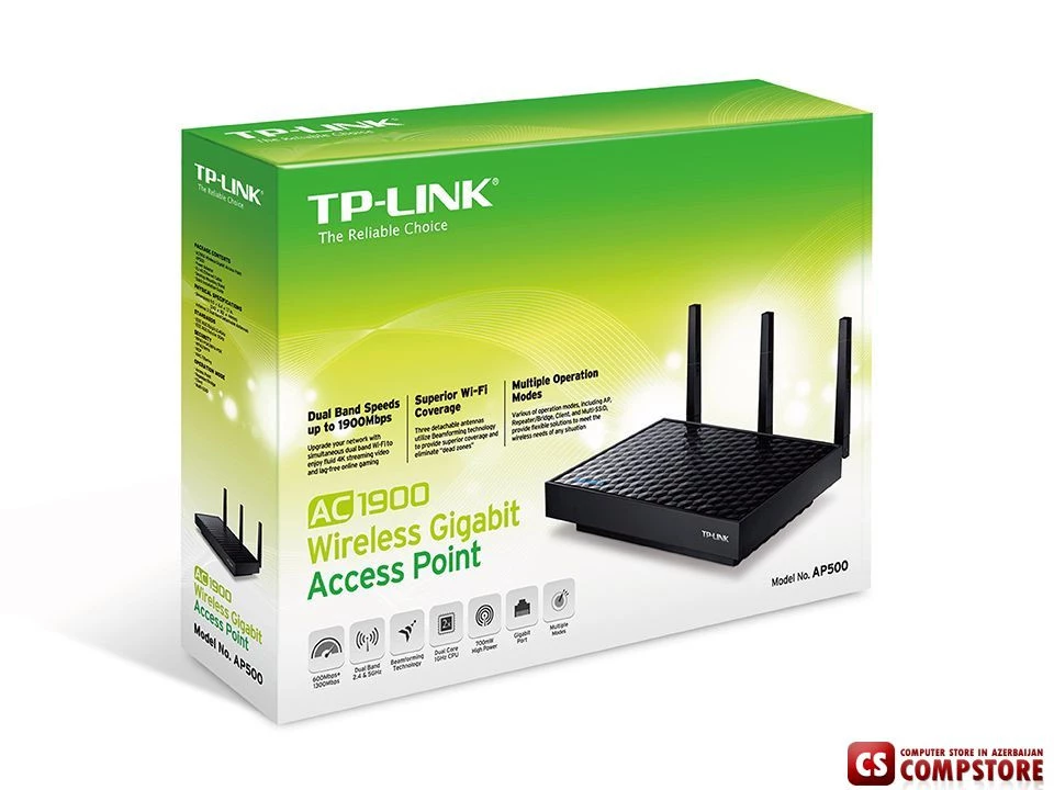 TP-Link AC1900 Point AP500 Wireless Gigabit Access Point