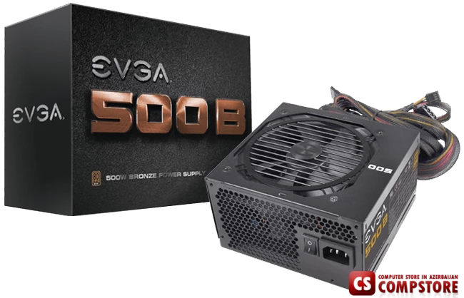 EVGA 500W Power Supply (P/N: 100-W1-0500-KR)