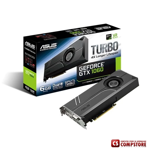 ASUS GEFORCE® GTX 1060 6GB (TURBO-GTX1060-6G) (6 GB | 192 Bit)