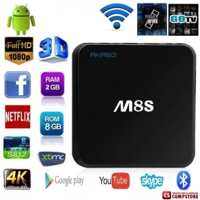 AKASO M8S 4K Android TV Box