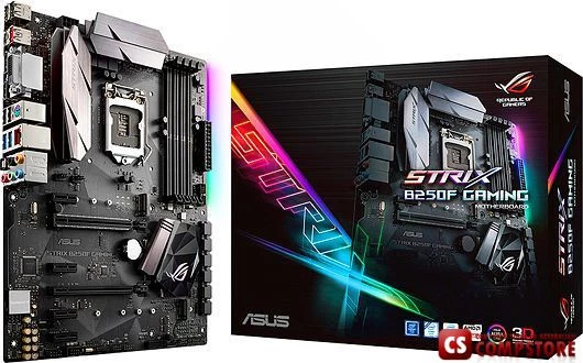 Mainboard ASUS ROG STRIX B250F GAMING  (LGA1151 | DDR4 | DVI | DP | HDMI | M.2 | USB 3.1)