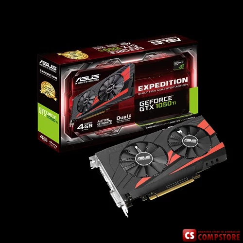 ASUS GEFORCE® GTX 1050Ti (EX-GTX1050TI-04G) (4 GB | 128 Bit)  Expedition GeForce®  eSports gaming card