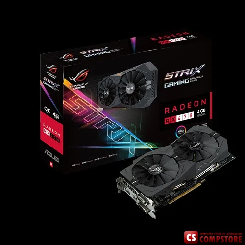 ASUS ROG STRIX-RX470-O4G-GAMING (4 GB | 256 Bit)
