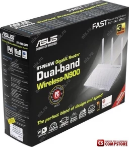 ASUS RT-N66W Dual-Band Wireless-N900 Router 3G/4G