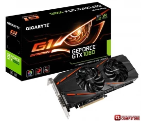 GIGABYTE GEFORCE® GTX 1060 WINDFORCE OC 3G (GV-N1060WF2OC-3GD) (3 GB | 192)