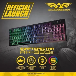 SonicGear Armageddon SwiftSpectra AK-333S Gaming Keyboard