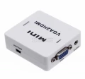 HD Video Converter Full HD Audio Video HDMI 1080P - VGA 2 HDMI