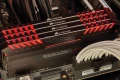 DDR4 Corsair Vengeance® LED 64GB (4 x 16GB) DDR4 DRAM 3000MHz C15 Memory Kit - Red LED (CMU64GX4M4C3000C15R)