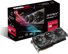 ASUS ROG AMD Radeon RX 580 (ROG-STRIX-RX580-O8G-GAMING) ( 8 GB | 256 Bit) (90YV0AK0-M0NA00)