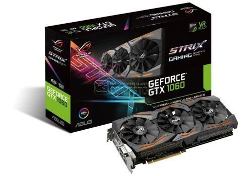 ASUS GEFORCE® ROG STRIX GTX 1060 (STRIX-GTX1060-6G-GAMING) (6 GB | 192 Bit)