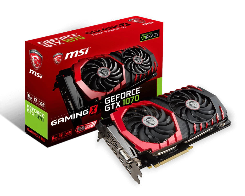MSI GEFORCE® GTX 1070 GAMING X 8G ( 8 GB | 256 Bit)
