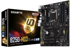 Mainboard Gigabyte B250-HD3 (GA-B250-HD3) (1151 | DDR4 | CrossFire | USB 3.1 | HDMI | M2 Sata)