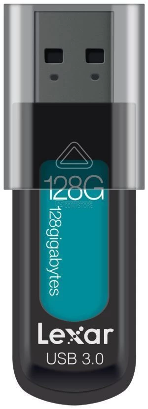 Lexar JumpDrive S57 128GB USB 3.0 Flash Drive (LJDS57-128ABNL)