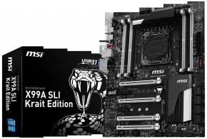 Mainboard MSI X99A SLI KRAIT EDITION (LGA 2011-3 | DDR4 | SLI | USB 3.1)