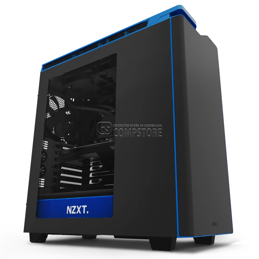 NZXT H440 BLACK/BLUE  (CA-H442W-M4)