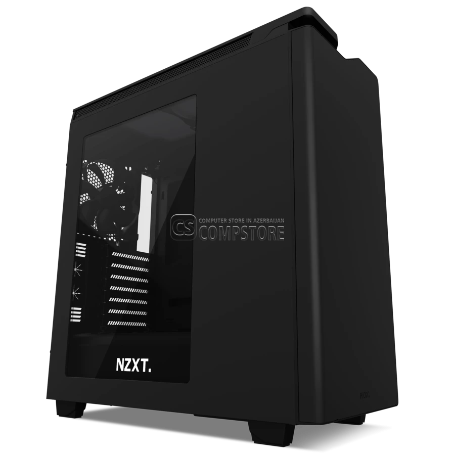 NZXT H440 Black Windowed Mid Tower Gaming Case (CA-H442W-M8)