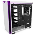 NZXT H440  White/Purple Windowed Mid Tower Gaming Case (CA-H442W-W2)
